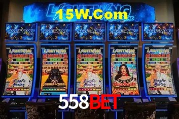 Interface moderna da plataforma 558Bet